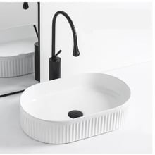 Ciri Pill 580mm White Ceramic Basin